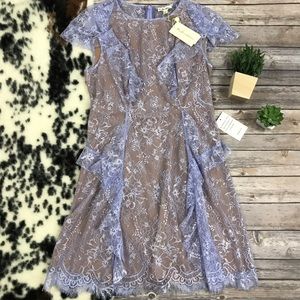 New For Love & Lemons Mockingbird Lace Dress